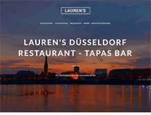 Tablet Screenshot of laurensduesseldorf.com